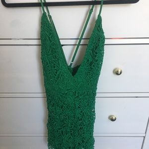 Green romper